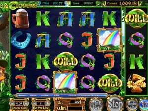 Slot Card Image for Charms and Clovers