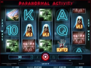 Slot Card Image for Paranormal Activity