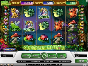 Slot Card Image for Super Lucky Frog