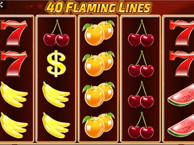 Slot Brand Image for 40 Flaming Lines