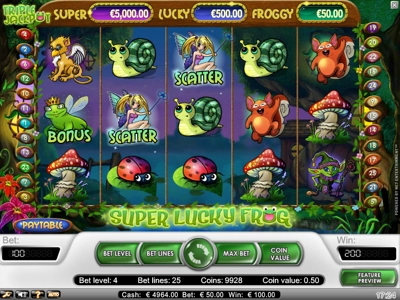 Slot Brand Image for Super Lucky Frog
